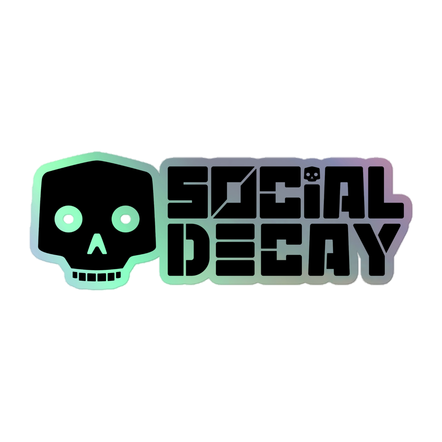Social Decay Stacked: Sticker
