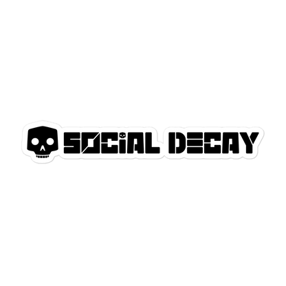 Social Decay: Sticker