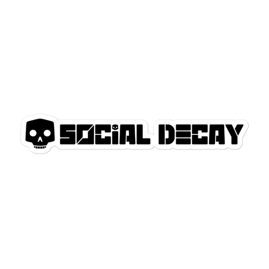 Social Decay: Sticker