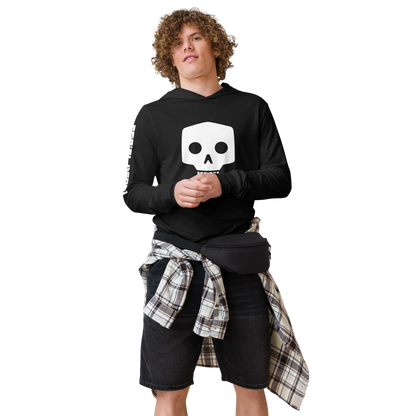 Social Decay Skully: Hooded Tee